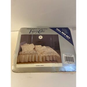 Tastemaker Stevens Full Sheets USA 1986 New Dead Stock Glorious Spring‎